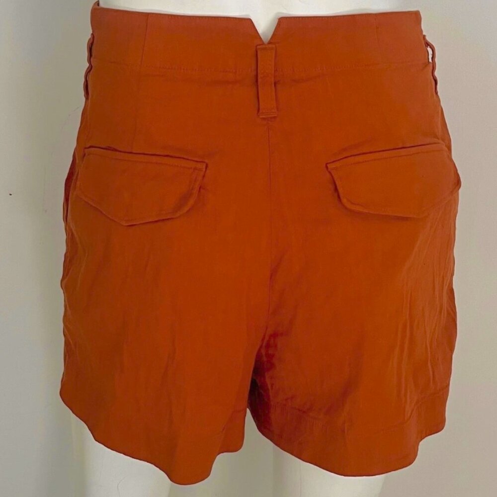 Rag & Bone Rust Linen Shorts - image 4